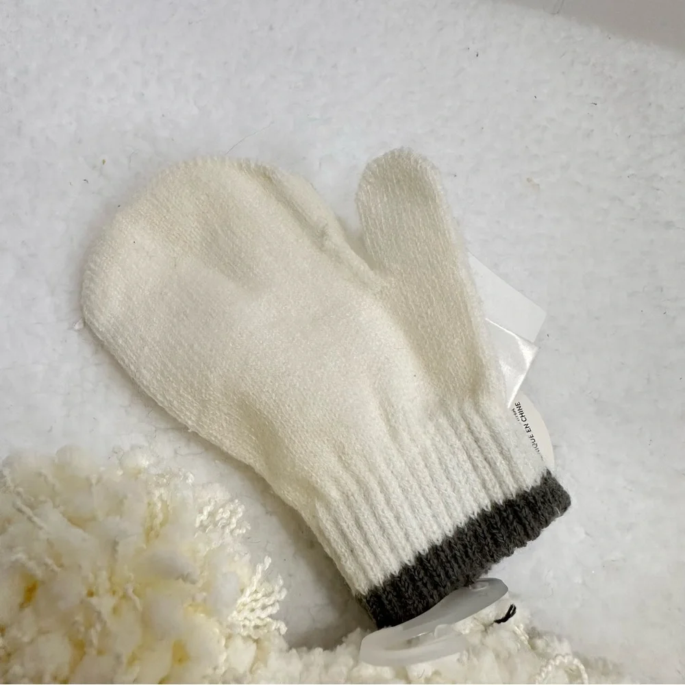 Toddler Beat Hat and Mitten Set